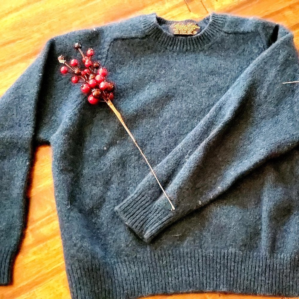 Brooks Brothers Teal wool sweater